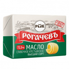 Масло сливочное  Рогачев 72,5% 160г